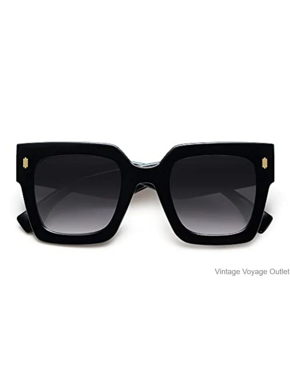 Oversized Square Sunglasses Women UV400 Protection Retro Vintage Chic Driving